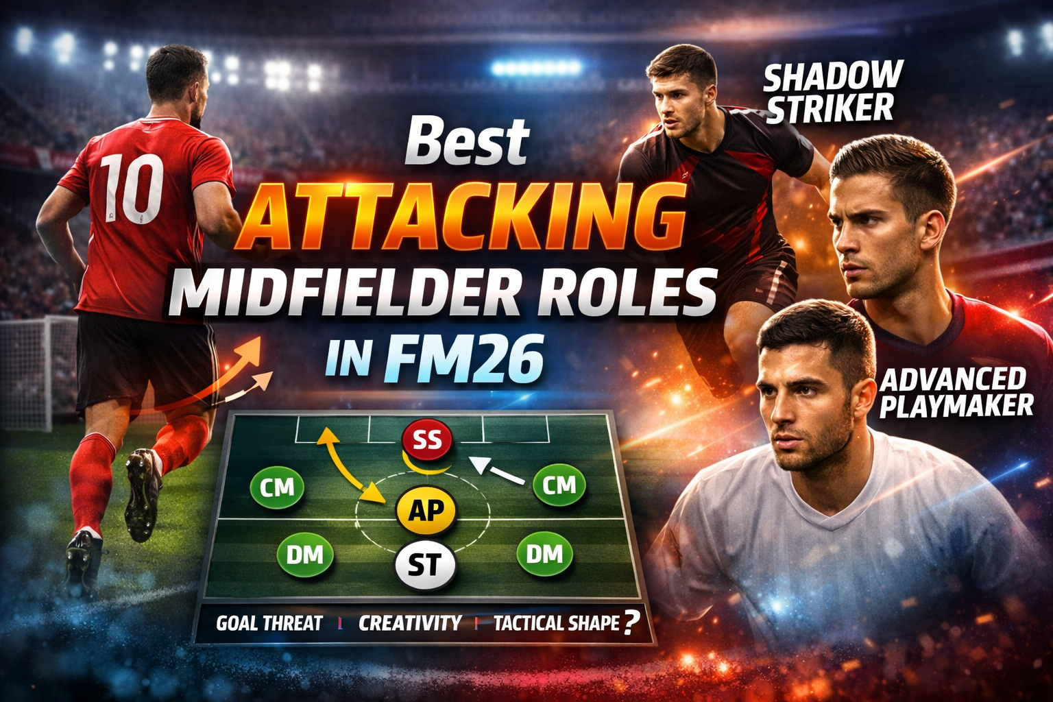 best attacking midfielders in fm26