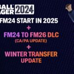 FM24 FM26 Mod (40,000+ Player Updates & 300 Wonderkids) – Best FM24 Data Update Uses FM26 Database