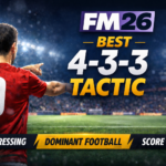 FM26 Best 4-2-3-1 Tactic – The Most Complete System in Football Manager 2026