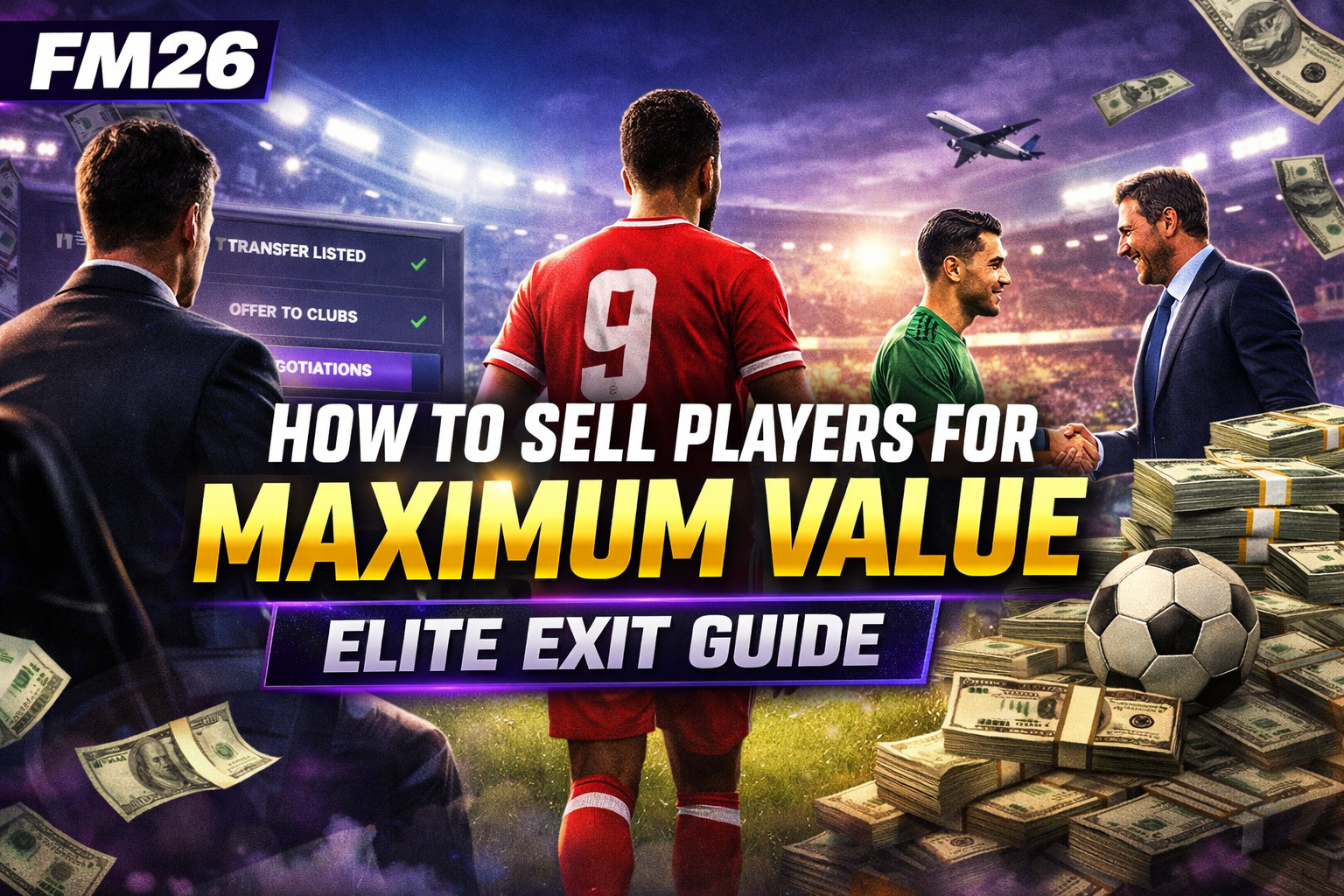 how to sell players in FM