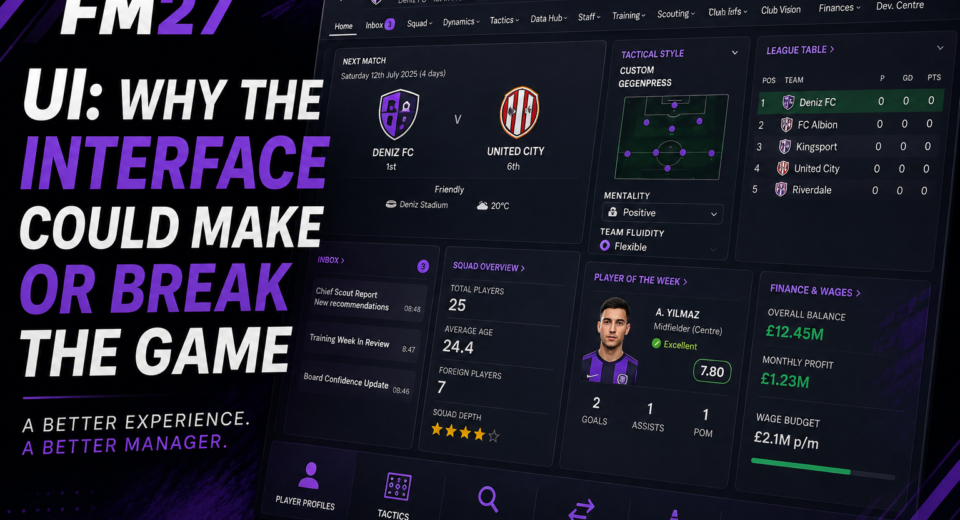FM27 UI and interface improvements